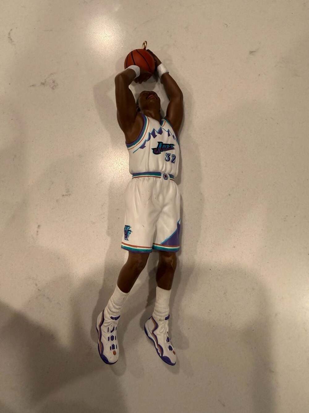 Hallmark Karl Malone Utah Jazz Hoop Stars Ornament